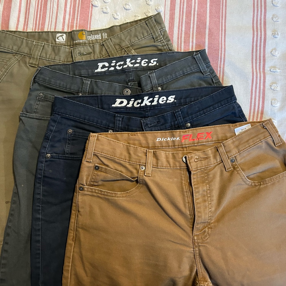 Dickies and Carhart Work Pants